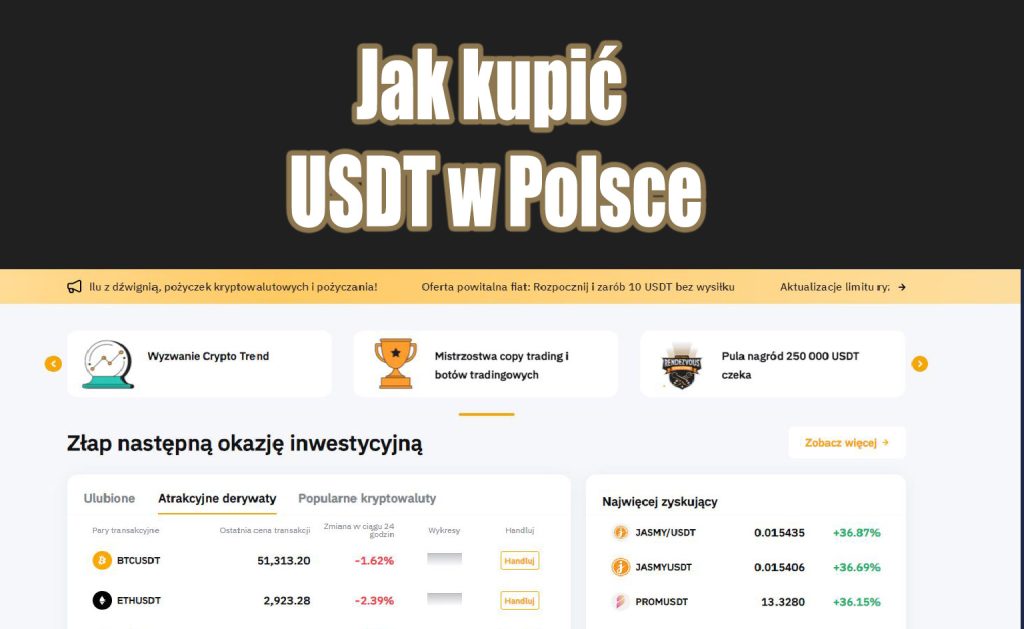 Jak kupić USDT v Polsce