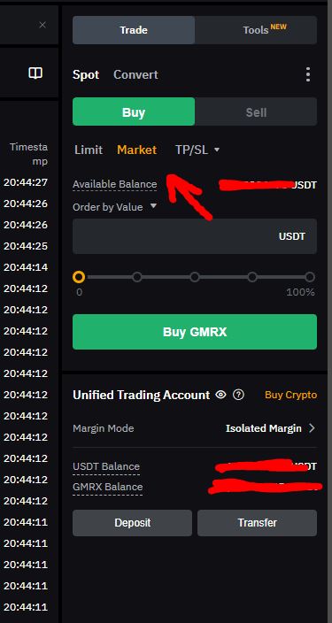 How to buy GMRX tokens