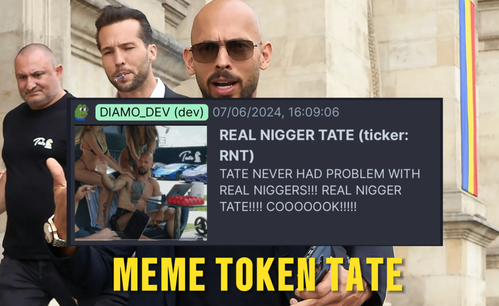 Real Nigger Tate Token