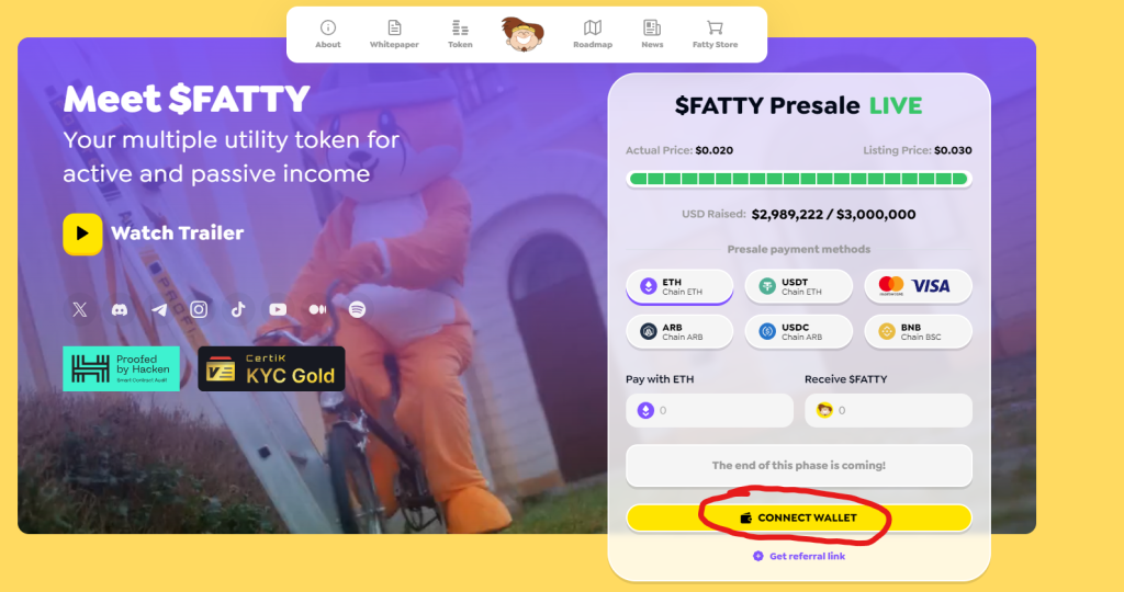 Αγορά FATTY σε presale