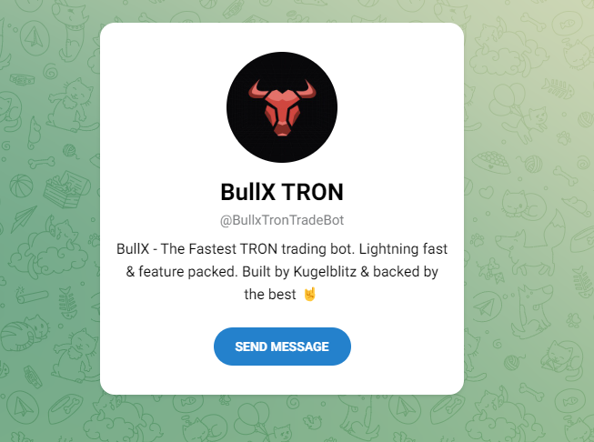 BullX tron Bot